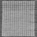 Square Checkered Gray Modern Rug, abs21gry