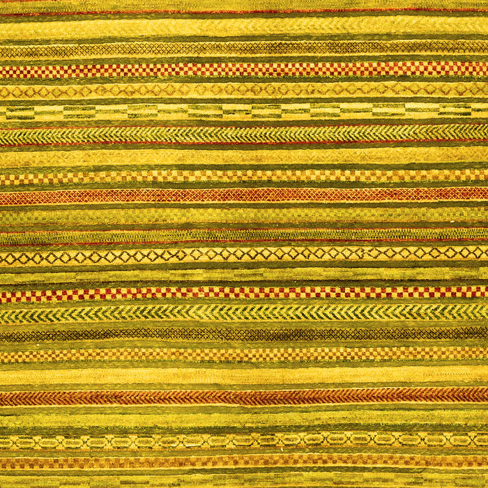 Abstract Yellow Modern Rug, abs2200yw