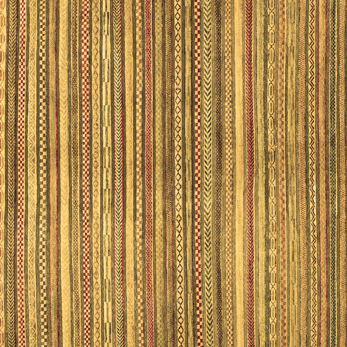 Square Abstract Brown Modern Rug, abs2200brn