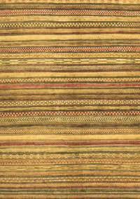 Abstract Brown Modern Rug, abs2200brn