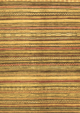 Abstract Brown Modern Rug, abs2200brn