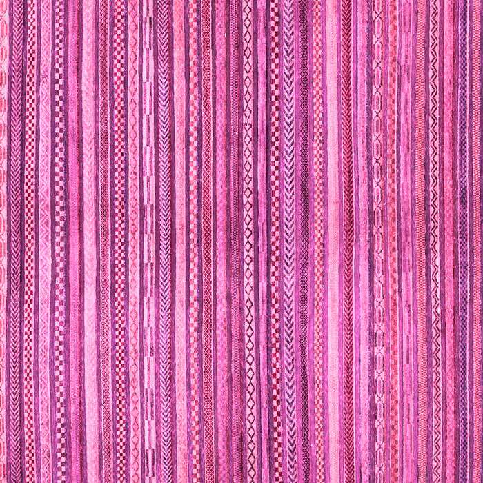 Square Machine Washable Abstract Pink Modern Rug, wshabs2200pnk