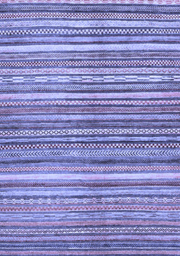 Abstract Blue Modern Rug, abs2200blu