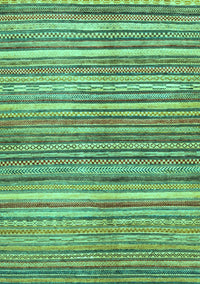 Abstract Turquoise Modern Rug, abs2200turq