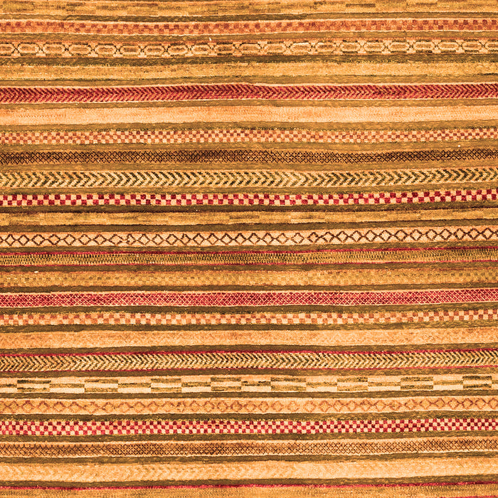 Abstract Orange Modern Rug, abs2200org