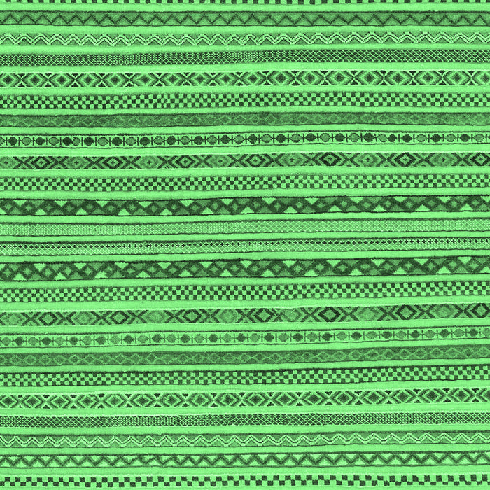 Machine Washable Abstract Emerald Green Modern Area Rugs, wshabs2201emgrn