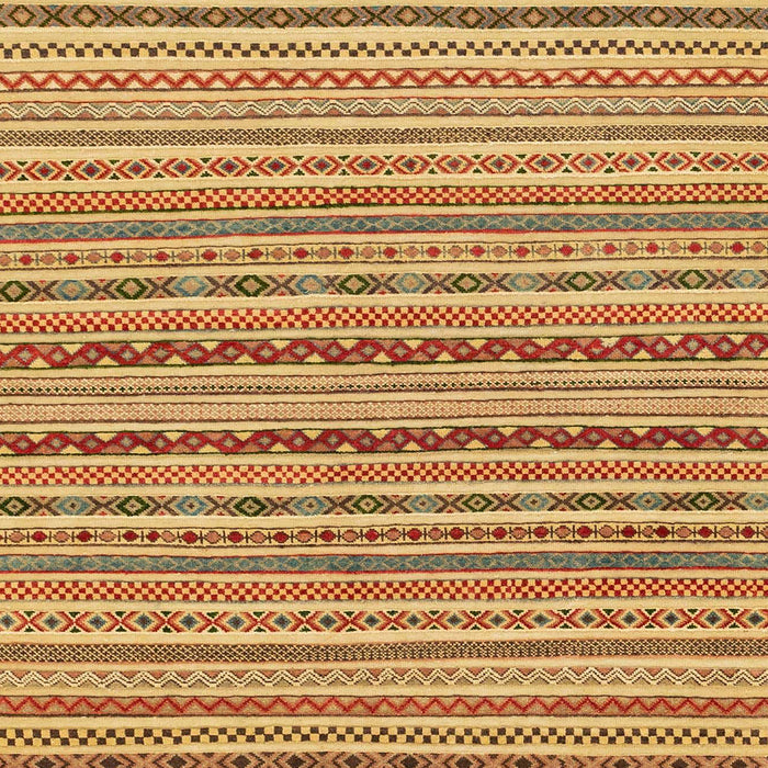 Machine Washable Abstract Saffron Yellow Rug, wshabs2201