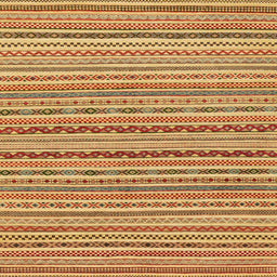 Square Abstract Saffron Yellow Modern Rug, abs2201