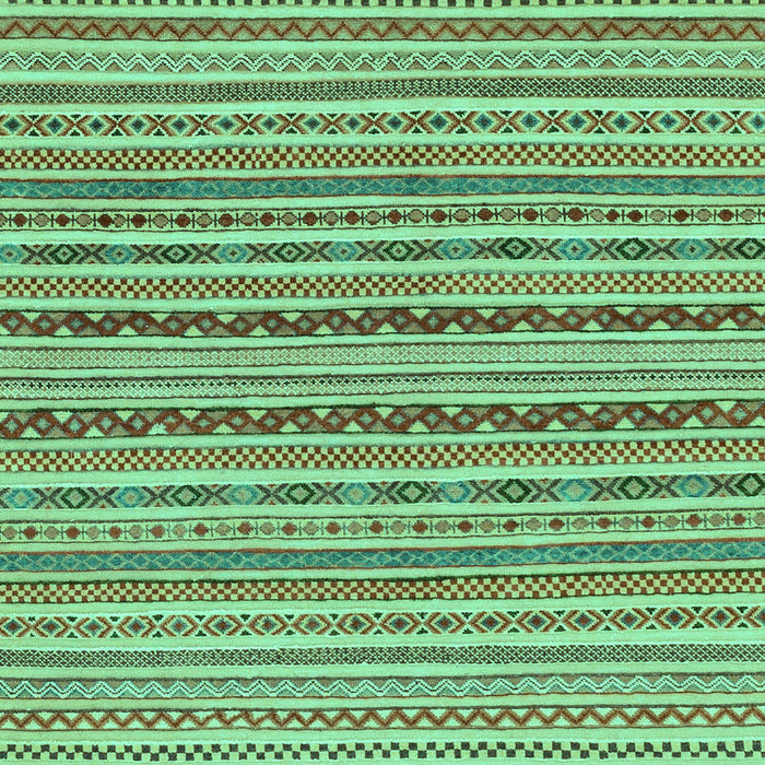Machine Washable Abstract Turquoise Modern Area Rugs, wshabs2201turq