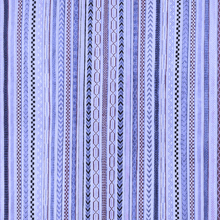 Square Machine Washable Solid Blue Modern Rug, wshabs2202blu