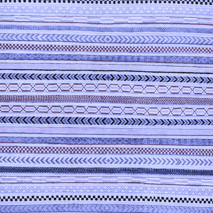 Machine Washable Solid Blue Modern Rug, wshabs2202blu