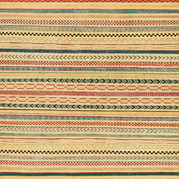 Square Abstract Chrome Gold Yellow Solid Rug, abs2202