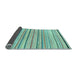 Sideview of Solid Light Blue Modern Rug, abs2202lblu