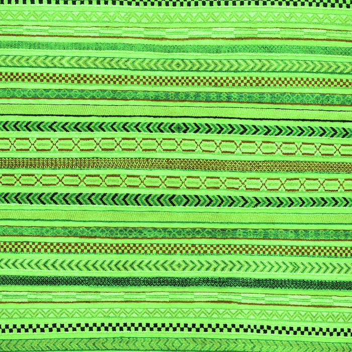 Machine Washable Solid Green Modern Area Rugs, wshabs2202grn