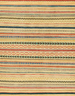 Abstract Chrome Gold Yellow Solid Rug, abs2202