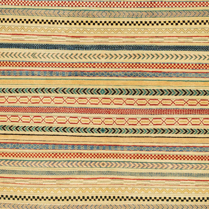 Abstract Chrome Gold Yellow Solid Rug, abs2202