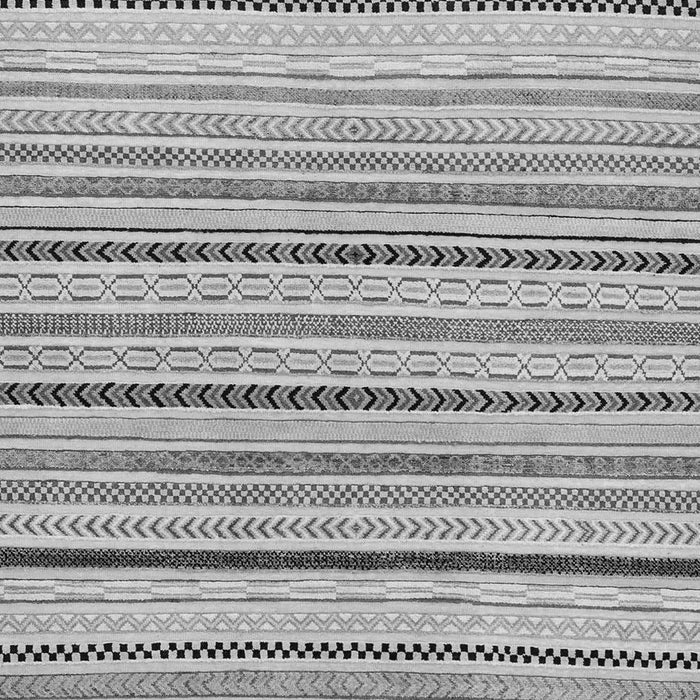 Machine Washable Solid Gray Modern Rug, wshabs2202gry