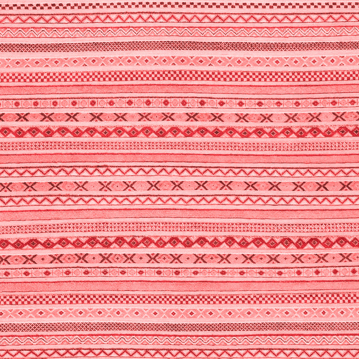 Abstract Red Modern Area Rugs