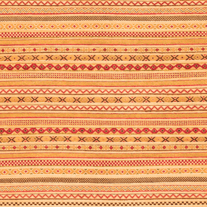 Machine Washable Abstract Orange Modern Area Rugs, wshabs2203org