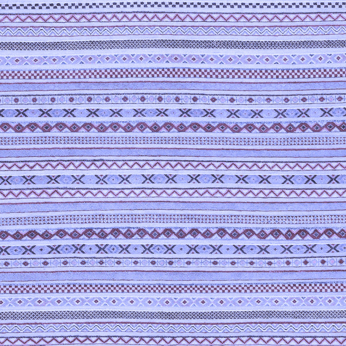 Abstract Blue Modern Rug, abs2203blu