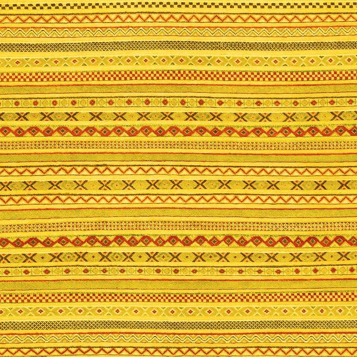 Machine Washable Abstract Yellow Modern Rug, wshabs2203yw