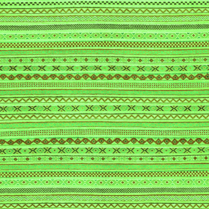 Machine Washable Abstract Green Modern Area Rugs, wshabs2203grn