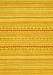 Abstract Yellow Modern Rug, abs2203yw