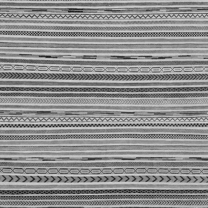 Machine Washable Abstract Gray Modern Rug, wshabs2204gry