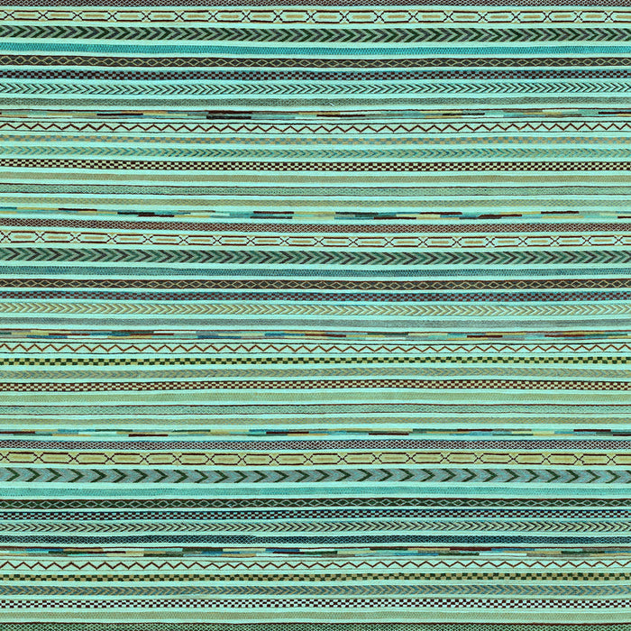 Square Machine Washable Abstract Light Blue Modern Rug, wshabs2204lblu