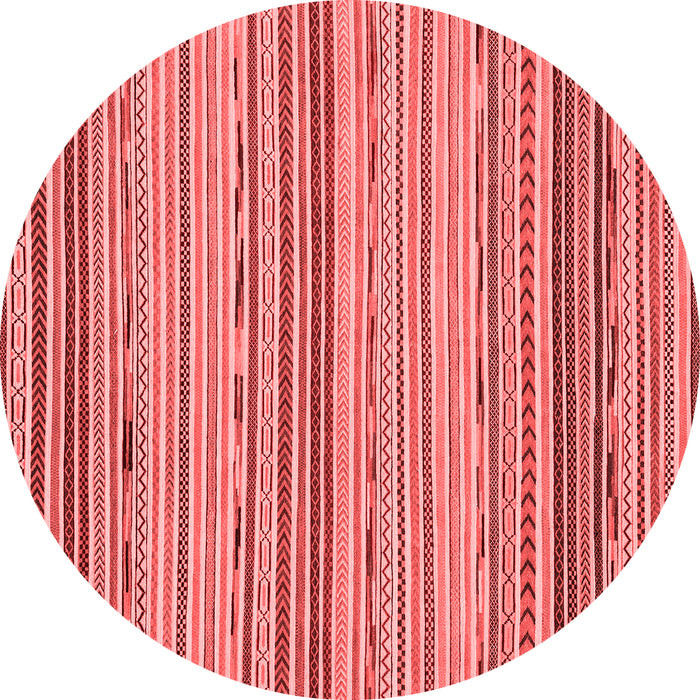 Machine Washable Abstract Red Modern Rug, wshabs2204red