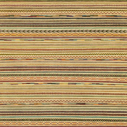 Square Abstract Chrome Gold Yellow Modern Rug, abs2204