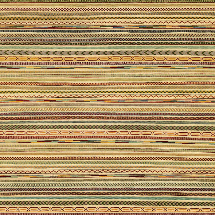 Square Abstract Chrome Gold Yellow Modern Rug, abs2204