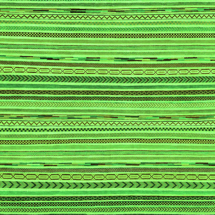 Abstract Green Modern Rug, abs2204grn