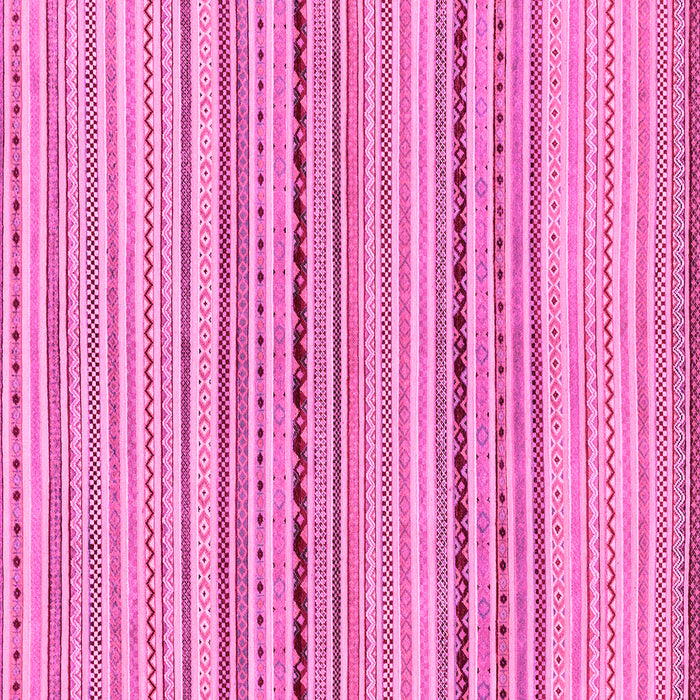 Square Abstract Pink Modern Rug, abs2205pnk