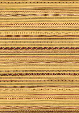 Abstract Brown Modern Rug, abs2205brn