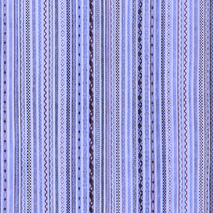 Square Abstract Blue Modern Rug, abs2205blu