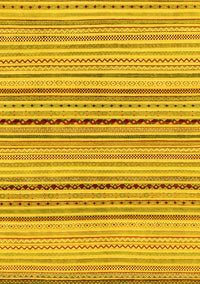 Abstract Yellow Modern Rug, abs2205yw