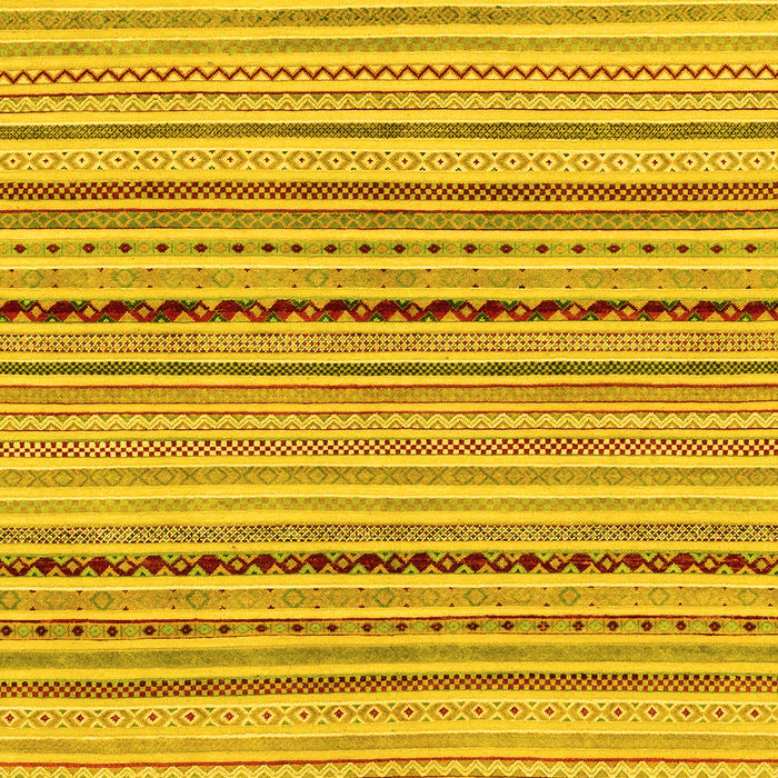 Abstract Yellow Modern Rug, abs2205yw