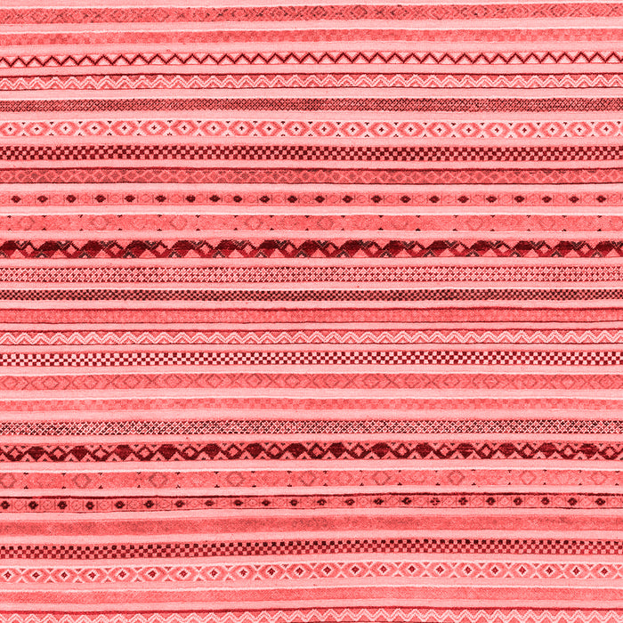 Abstract Red Modern Area Rugs