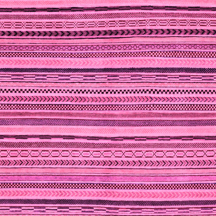 Machine Washable Abstract Pink Modern Rug, wshabs2206pnk