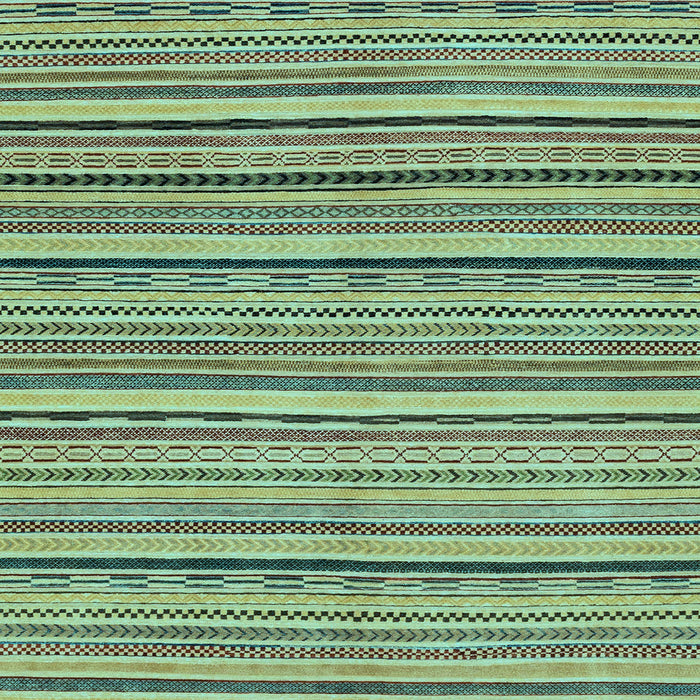 Square Machine Washable Abstract Light Blue Modern Rug, wshabs2206lblu