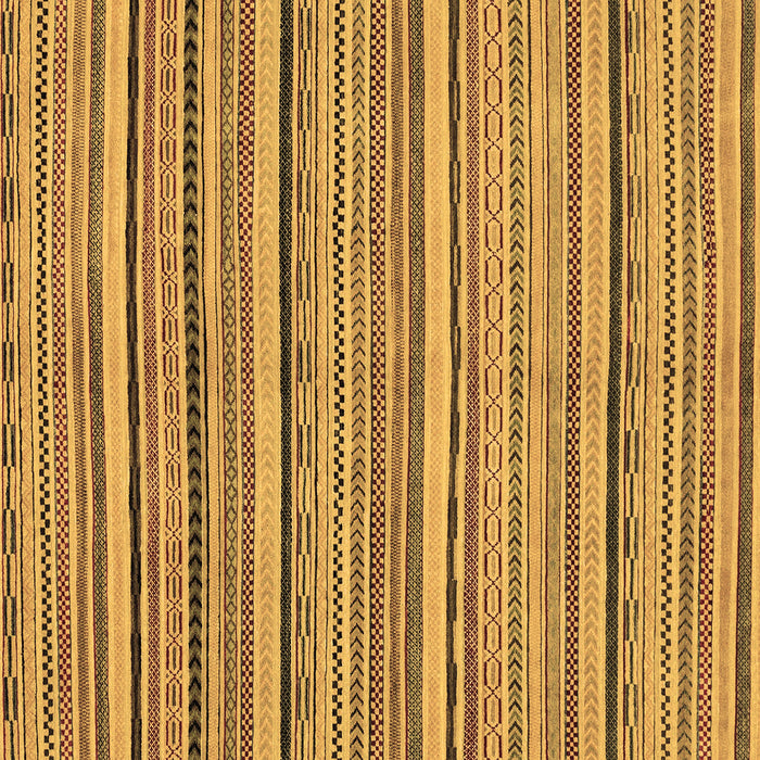 Square Machine Washable Abstract Brown Modern Rug, wshabs2206brn