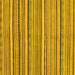 Square Abstract Yellow Modern Rug, abs2206yw