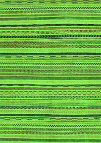 Abstract Green Modern Rug, abs2206grn