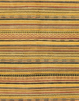 Abstract Orange Modern Rug, abs2206