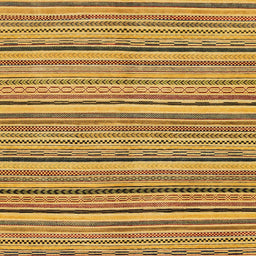 Square Abstract Orange Modern Rug, abs2206