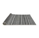 Sideview of Abstract Gray Modern Rug, abs2206gry