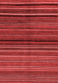 Abstract Red Modern Rug, abs2207red