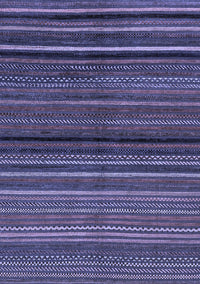 Abstract Blue Modern Rug, abs2207blu