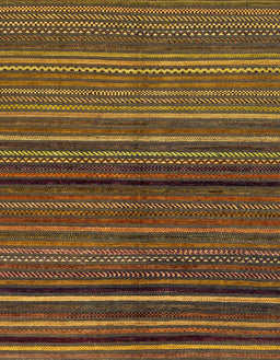 Machine Washable Abstract Red Brown Rug, wshabs2207